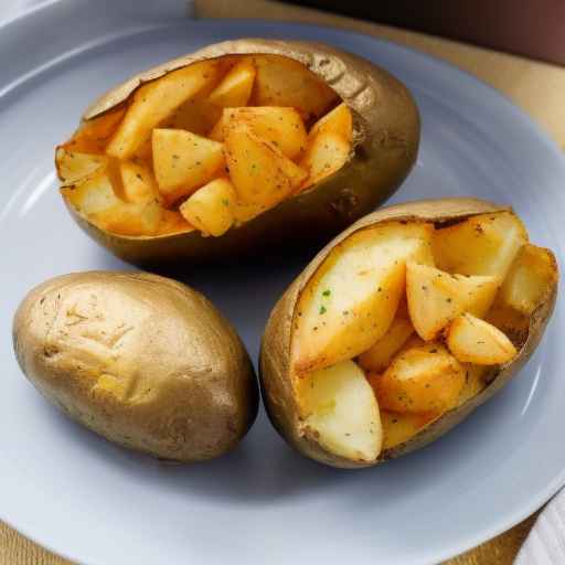 Air Fryer Baked Potatoes