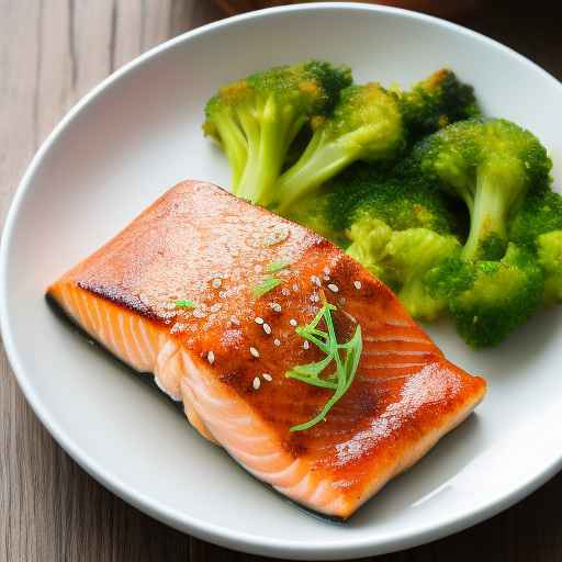 Air Fryer Teriyaki Salmon
