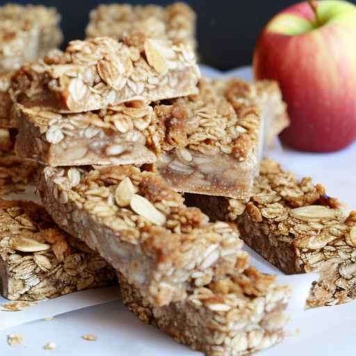 Apple Cinnamon Granola Bars