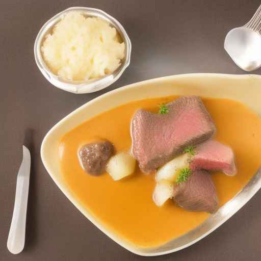 Beef and Potato in Creamy Gravy