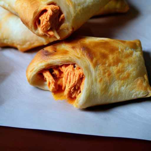 Buffalo chicken turnover