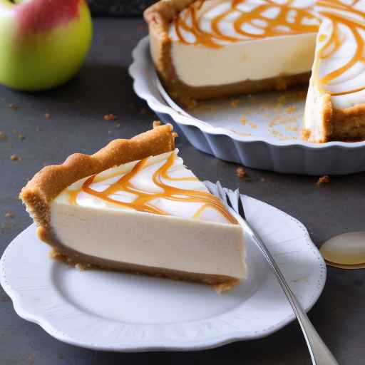 Caramel Apple Cheesecake Pie