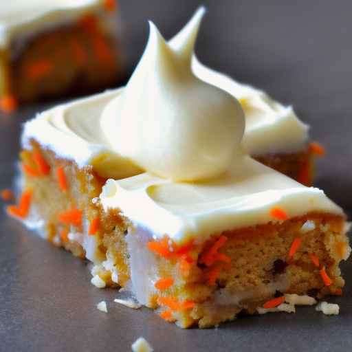 Carrot Cake Bars with Cream Cheese Frosting
