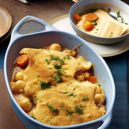 Chicken and Matzo Ball Casserole
