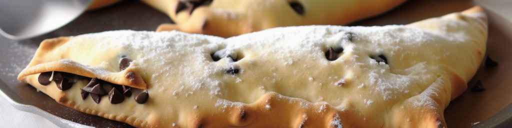 Chocolate Chip and Ricotta Calzone