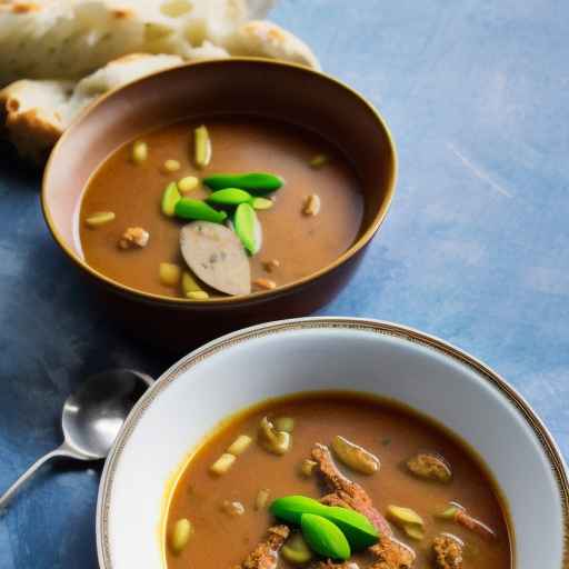 Classic Georgian Chikhirtma Soup