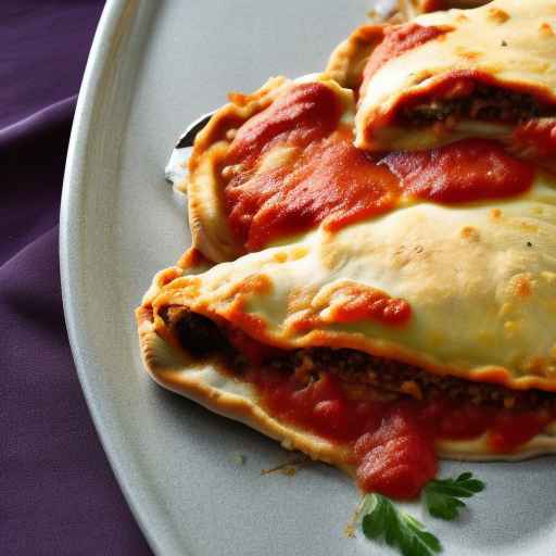 Eggplant Parmesan Calzone