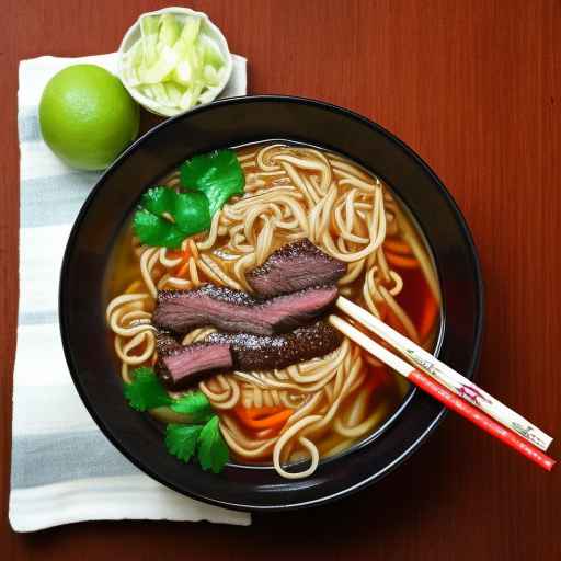 Kalbi Noodle Soup