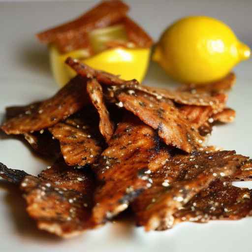 Lemon Pepper Chicken Jerky