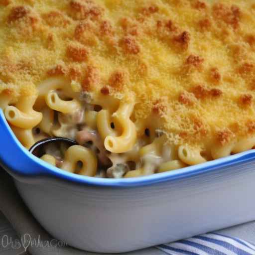 Macaroni and cheese casserole
