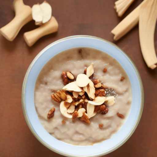 Maple and walnut porridge