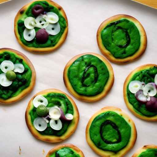 Mini Green Pizzas