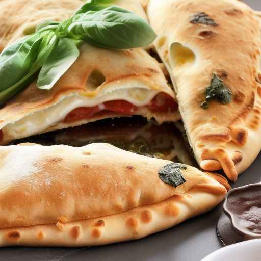 Olive and Mozzarella Calzone