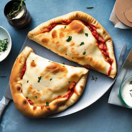 Potato and Mozzarella Calzone