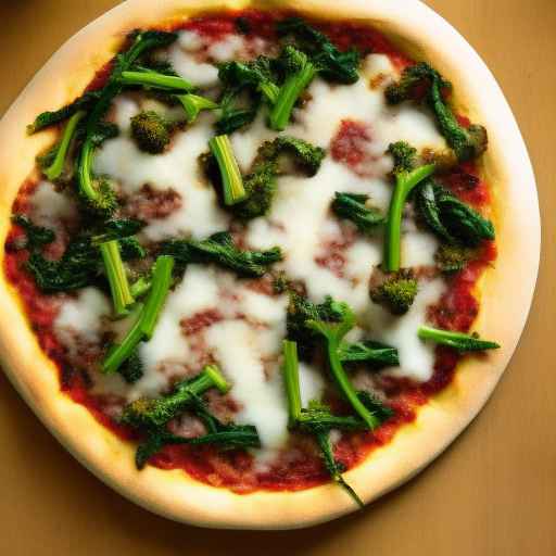 Sausage and Broccoli Rabe Pizza