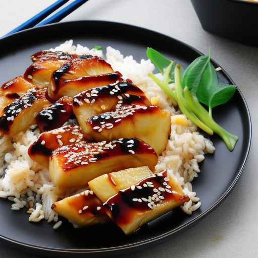 Sesame Teriyaki Pineapple Chicken