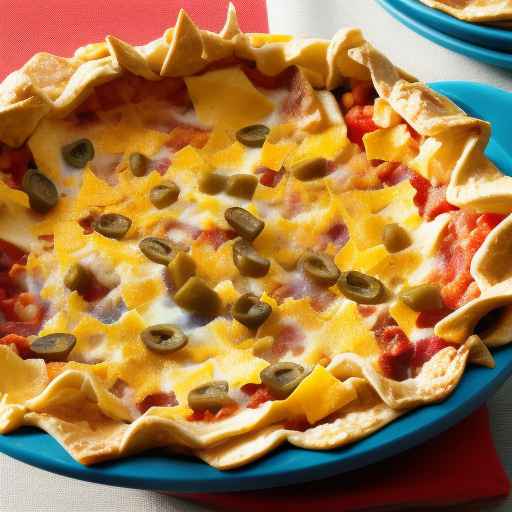 Southwest Tortilla Breakfast Pie