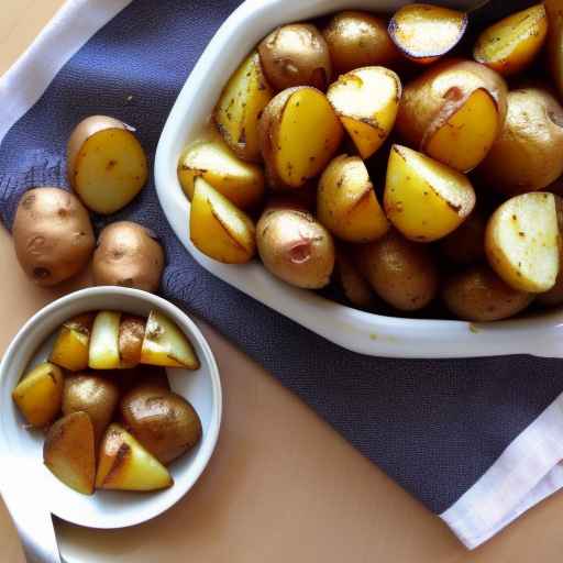 Spicy Garlic Potatoes